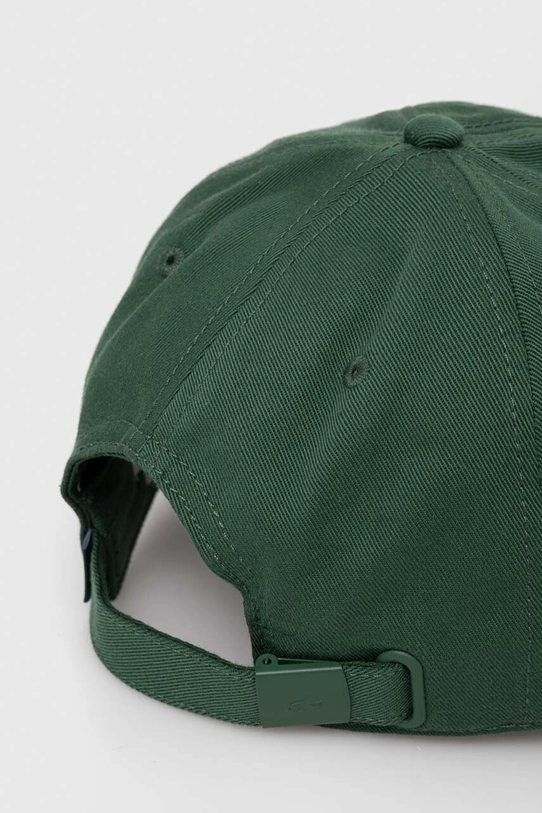 Accesorii Lacoste șapcă de baseball din bumbac RK0491 verde