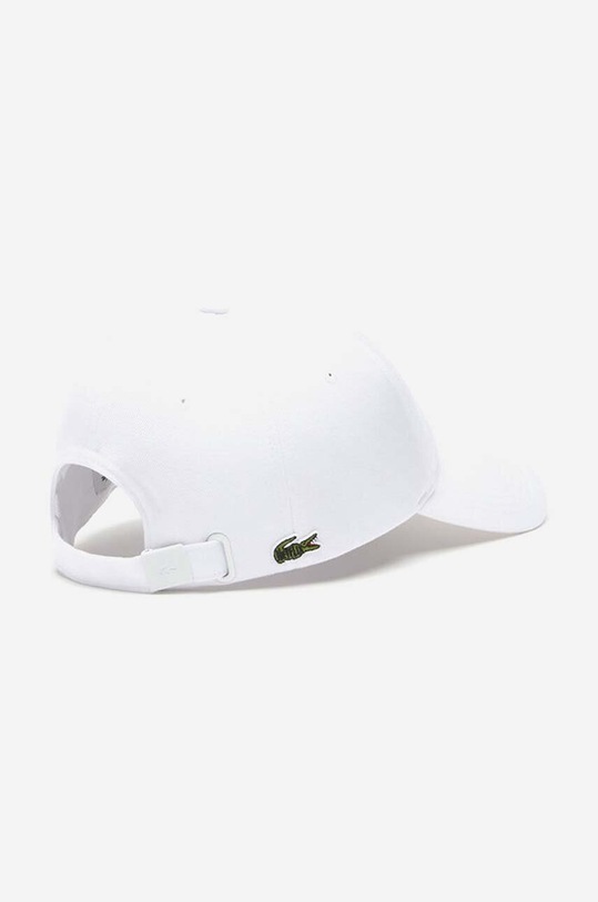 Lacoste berretto in cotone x Netflix RK7743 bianco SS23