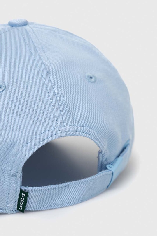 Аксесоари Памучна шапка с козирка Lacoste RK9871 син
