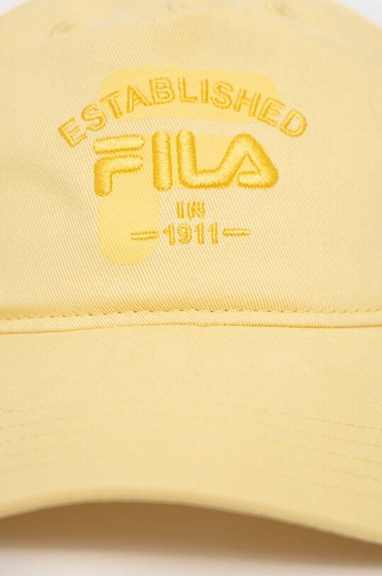 Аксессуары Хлопковая кепка Fila FCU0086 жёлтый