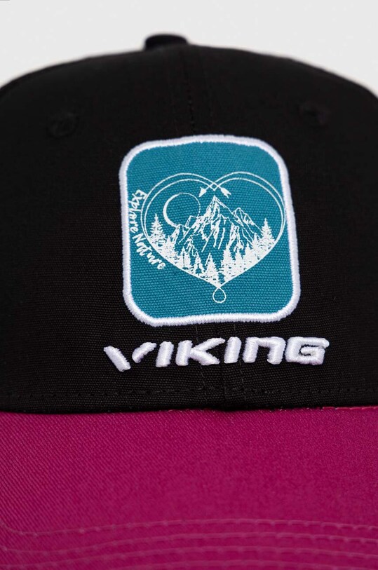 Viking czapka z daszkiem Terra 802.25.1994 czarny SS23
