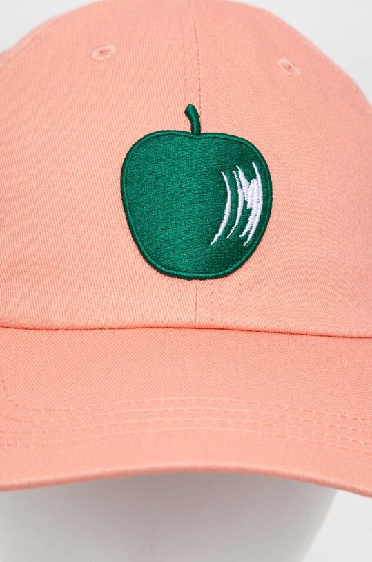 United Colors of Benetton czapka z daszkiem bawełniana 6G0PUA00K.903 różowy SS23
