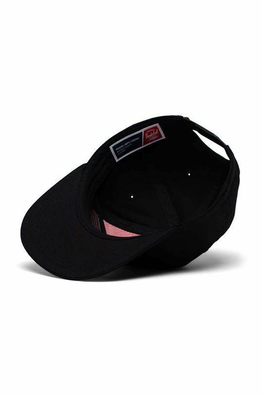 Dodaci Kapa sa šiltom Herschel 1218-0001-OS Embroidery 1218.0001.OS crna