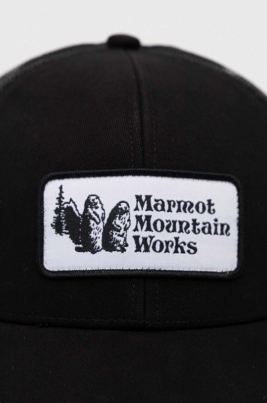 Marmot czapka z daszkiem M14313 czarny SS24