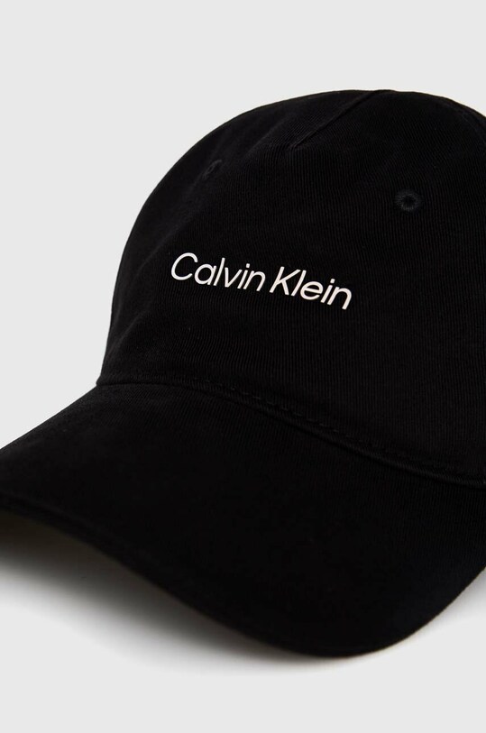 Шапка с козирка Calvin Klein Performance CK Athletic 0000PX0312 черен SS24