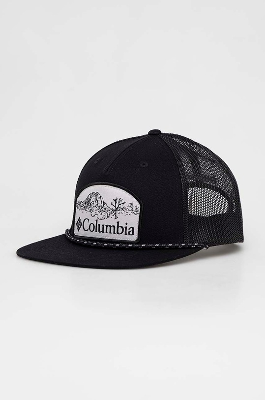 Columbia czapka z daszkiem aplikacja czarny 2032021