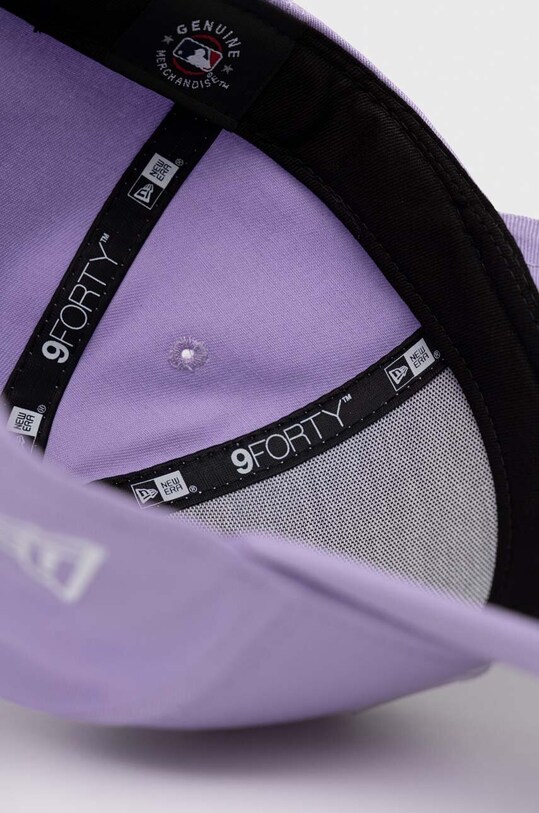 New Era șapcă de baseball din bumbac violet 60298724.DILWHI