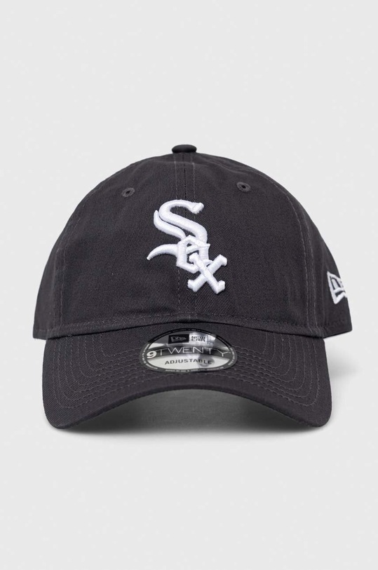New Era berretto da baseball in cotone 60298707.GRH grigio SS23