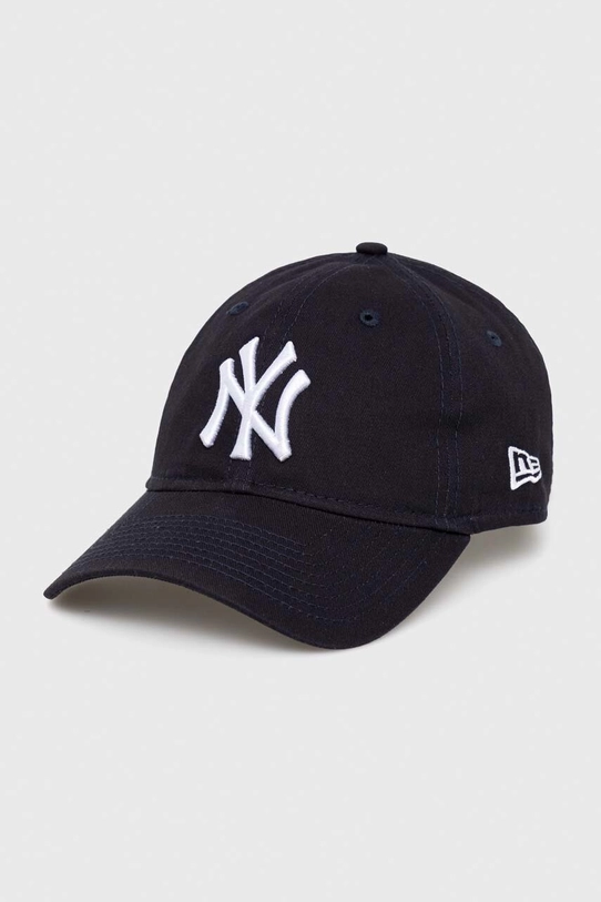 New Era New York Yankees 9TWENTY MLB League Essential Adjustable Cap. Navy cotton navy 60348850.NVYWHI