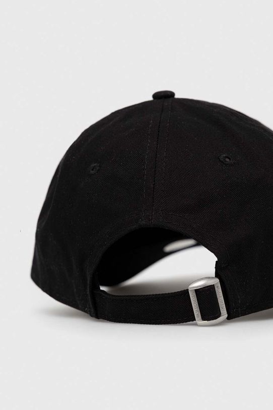 Αξεσουάρ Βαμβακερό καπέλο του μπέιζμπολ New Era 60348852.BLKWHI μαύρο