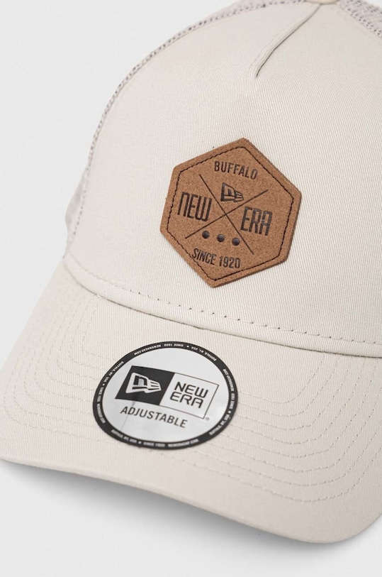 New Era czapka z daszkiem beżowy 12523899.STN