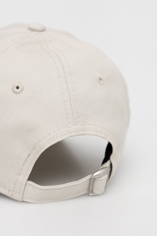 Akcesoria New Era czapka z daszkiem bawełniana 60292635.STNWHI beżowy