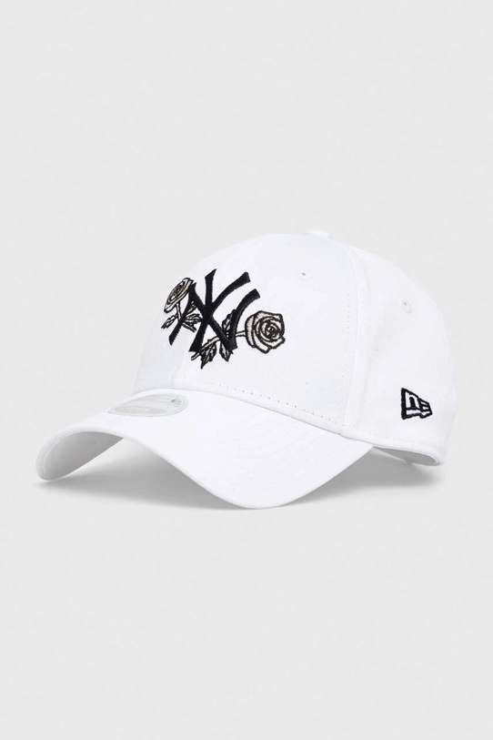 New Era cotton baseball cap cotton white 60298689.WHI