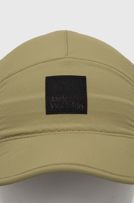 Jack Wolfskin sapca Road Trip 1906782 verde SS23