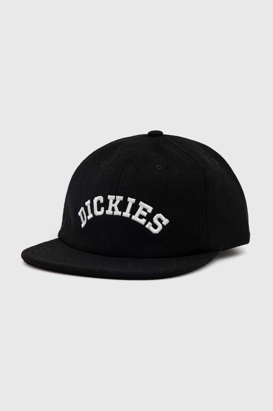 Dickies czapka z daszkiem z domieszką wełny z domieszką wełny czarny DK0A4YFZBLK1