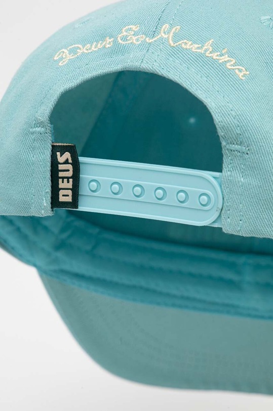 Akcesoria Deus Ex Machina czapka z daszkiem bawełniana DLP231808 turkusowy