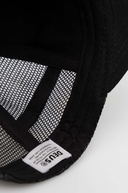 Deus Ex Machina czapka z daszkiem Akin czarny DMP237775