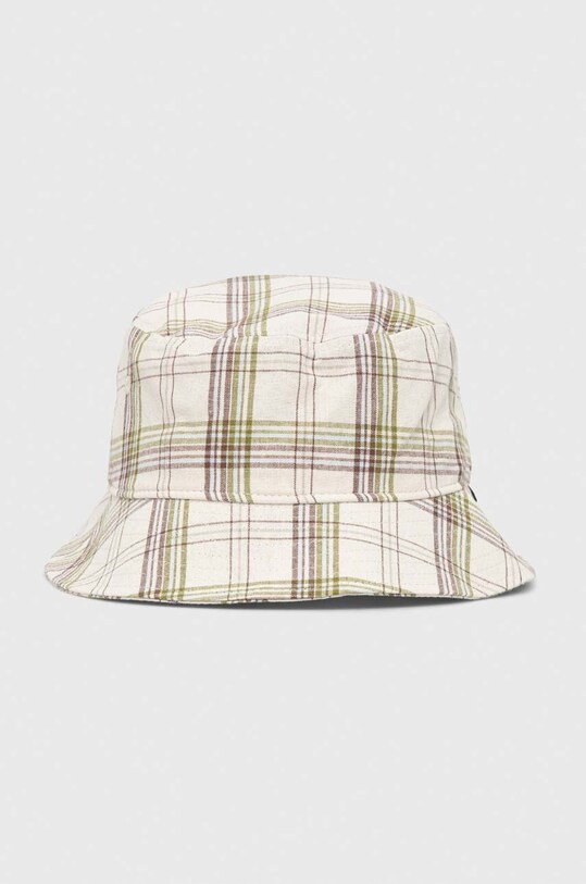 Deus Ex Machina kapelusz bawełniany wzorzyste beżowy DMS227659