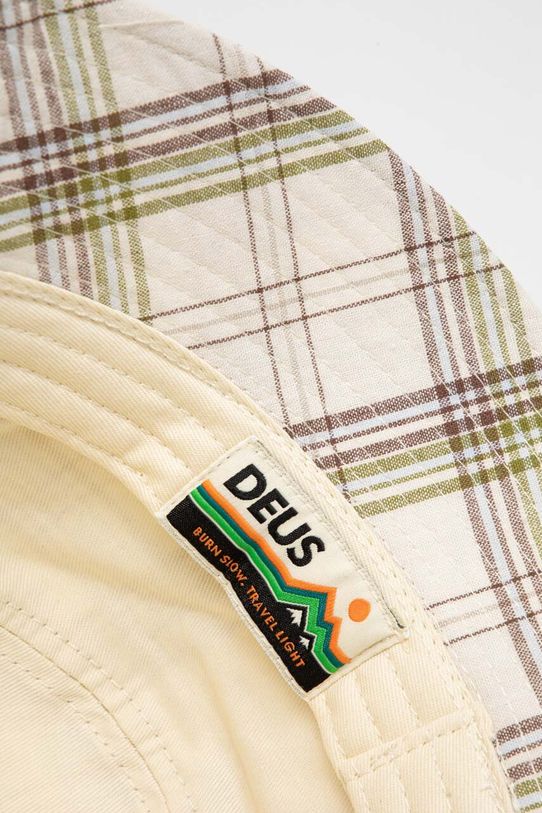 Deus Ex Machina kapelusz bawełniany beżowy DMS227659