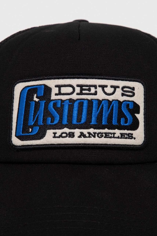 Deus Ex Machina czapka z daszkiem DMS227663 czarny SS23