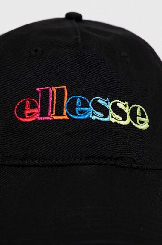 Ellesse șapcă de baseball din bumbac SARA3012 negru SS23