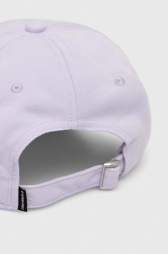 Converse czapka z daszkiem 10022134.A22 fioletowy SS23