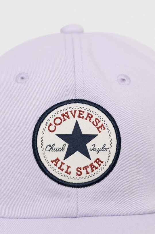 Akcesoria Converse czapka z daszkiem 10022134.A22 fioletowy