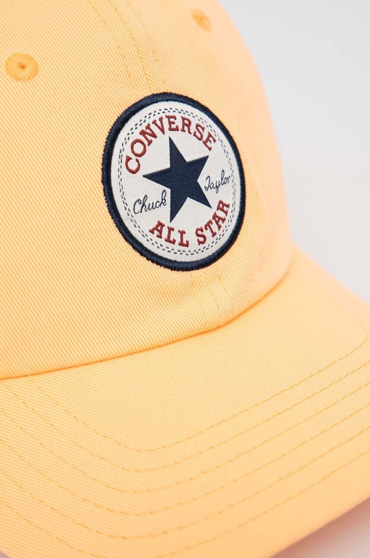 Converse czapka z daszkiem 10022134.A23 pomarańczowy SS23