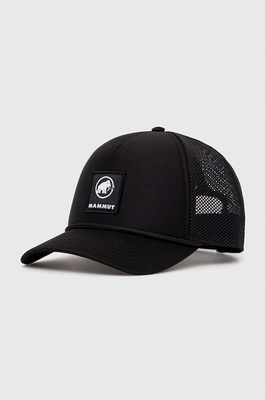 Кепка Mammut Crag Logo аплікація чорний 1191.01340