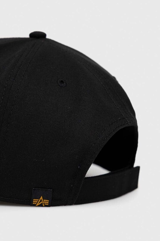 Accesorii Alpha Industries căciulă din bumbac 168903.03 negru