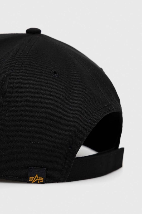 Аксесуари Бавовняна кепка Alpha Industries 168903.03 чорний