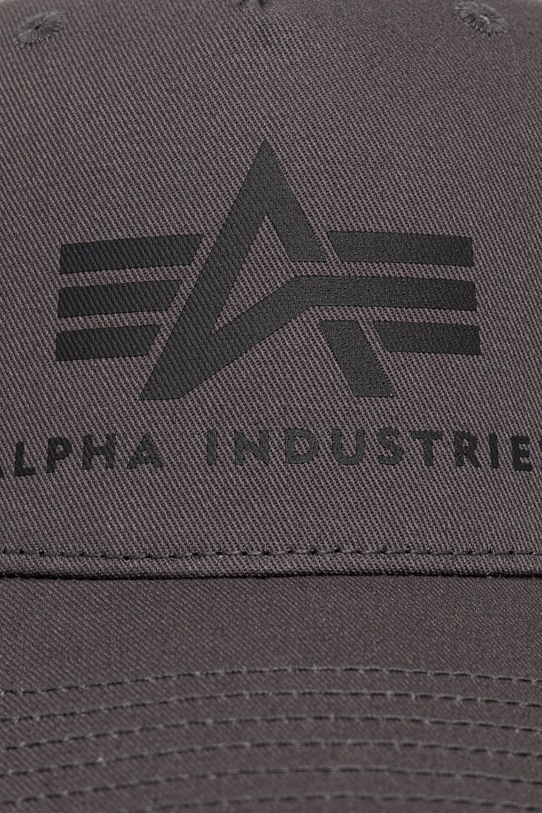 Alpha Industries czapka z daszkiem szary 186902.03