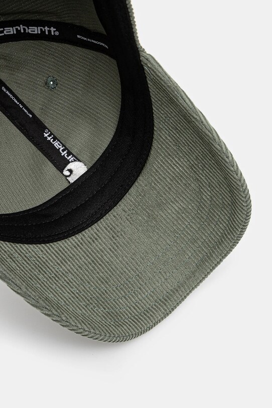 Pamučna kapa Carhartt WIP I028955 Harlem Cap zelena I028955