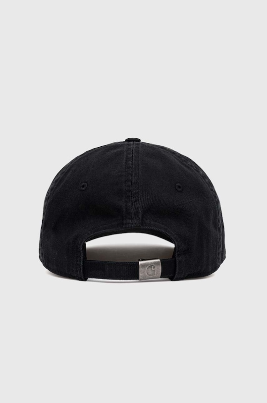 Carhartt WIP czapka z daszkiem bawełniana Madison Logo Cap I023750 czarny SS23