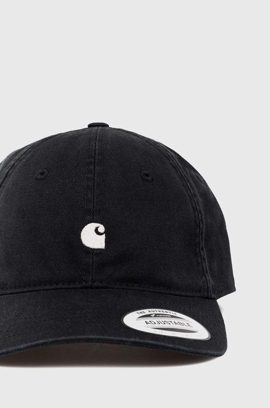 Akcesoria Carhartt WIP czapka z daszkiem bawełniana Madison Logo Cap I023750 czarny