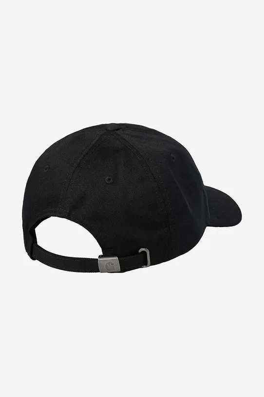 Carhartt WIP cotton baseball cap Locker Cap I031377 black SS23