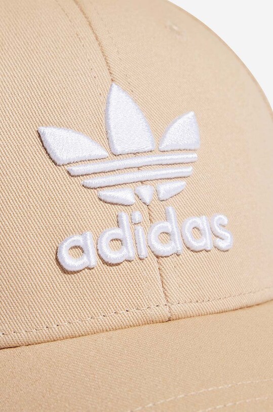 Аксесуари Бавовняна бейсболка adidas Originals Trefoil Baseball Cap HL9326 жовтий