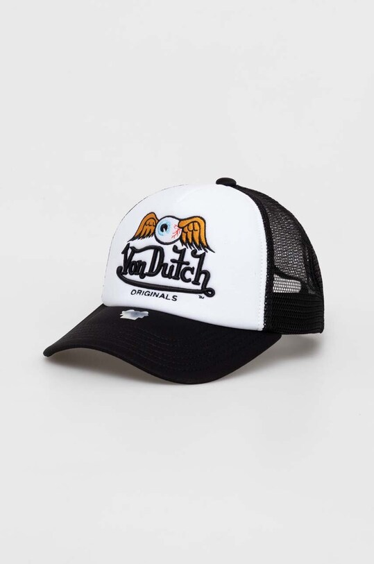 Кепка Von Dutch аппликация белый 7030016