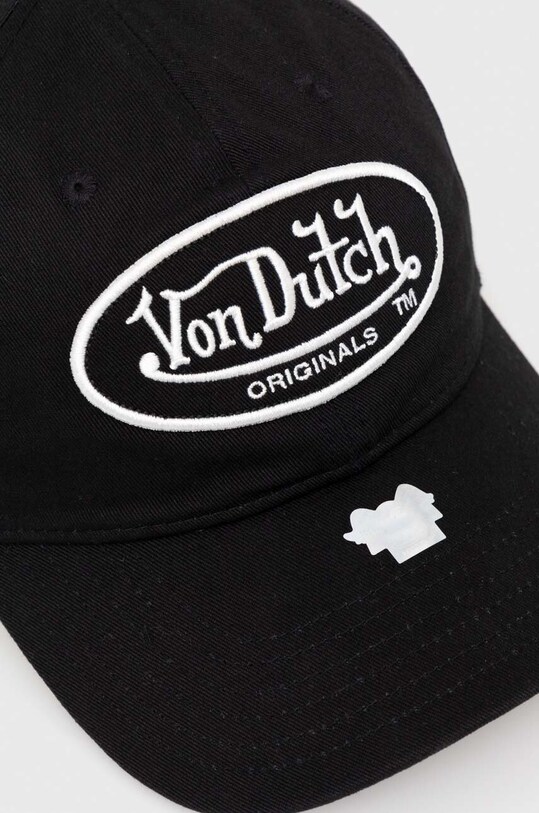 Von Dutch pamut baseball sapka 7030203 fekete SS23