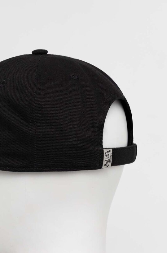 Аксесуари Бавовняна бейсболка Von Dutch 7030203 чорний