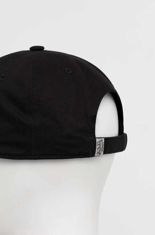 Kiegészítők Von Dutch pamut baseball sapka 7030203 fekete