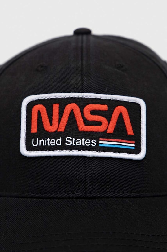 Bavlněná baseballová čepice American Needle NASA SMU702A.NASA černá SS23