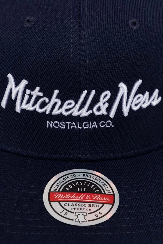 Кепка з домішкою вовни Mitchell&Ness HHSSINTL103.MNNYYPPP темно-синій AW23