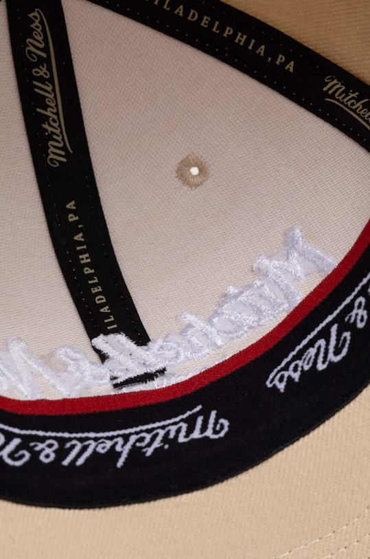 Mitchell&Ness czapka z daszkiem z domieszką wełny beżowy HHSSINTL103.MNNYYPPP