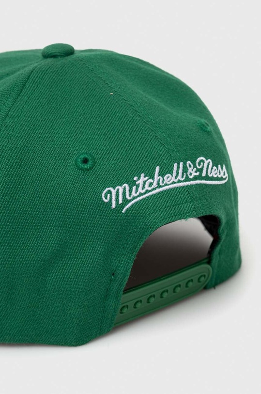 Mitchell&Ness czapka z daszkiem z domieszką wełny Boson Celtics HHSS3257.BCEYYPPPGRE zielony SS23