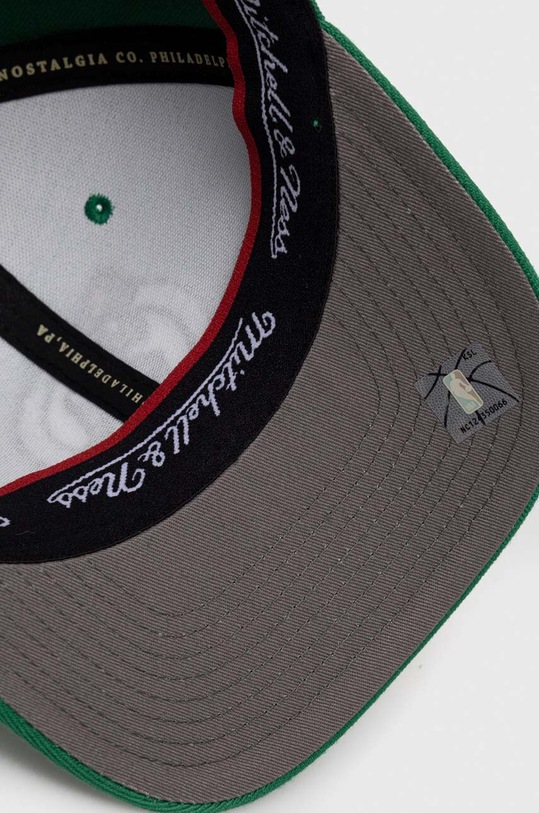 Mitchell&Ness czapka z daszkiem z domieszką wełny Boson Celtics zielony HHSS3257.BCEYYPPPGRE