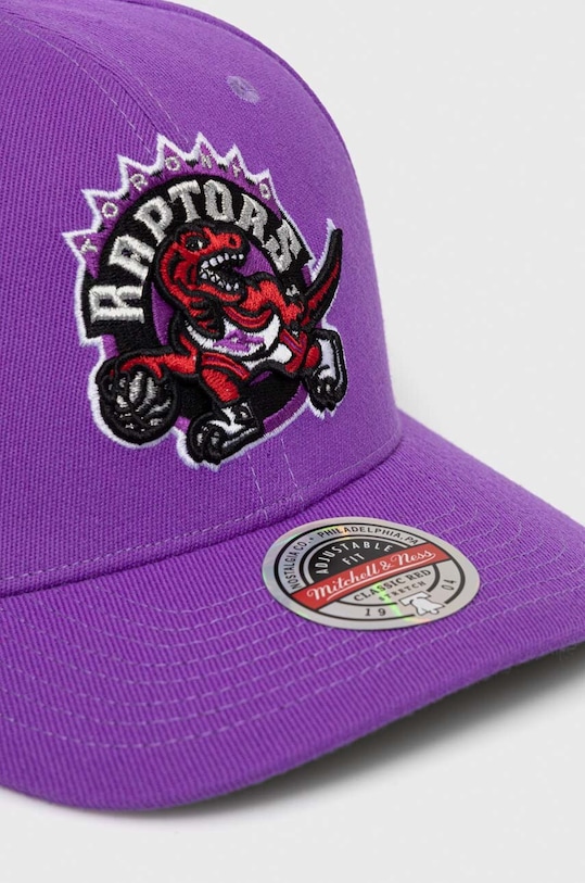 Καπάκι με μείγμα μαλλί Mitchell&Ness Toronto Raptors HHSS3260.TRAYYPPPPUR μωβ SS23