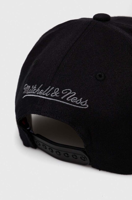 Аксессуары Кепка из смесовой шерсти Mitchell&Ness Brooklyn Nets HHSS3265.BNEYYPPPBKG чёрный