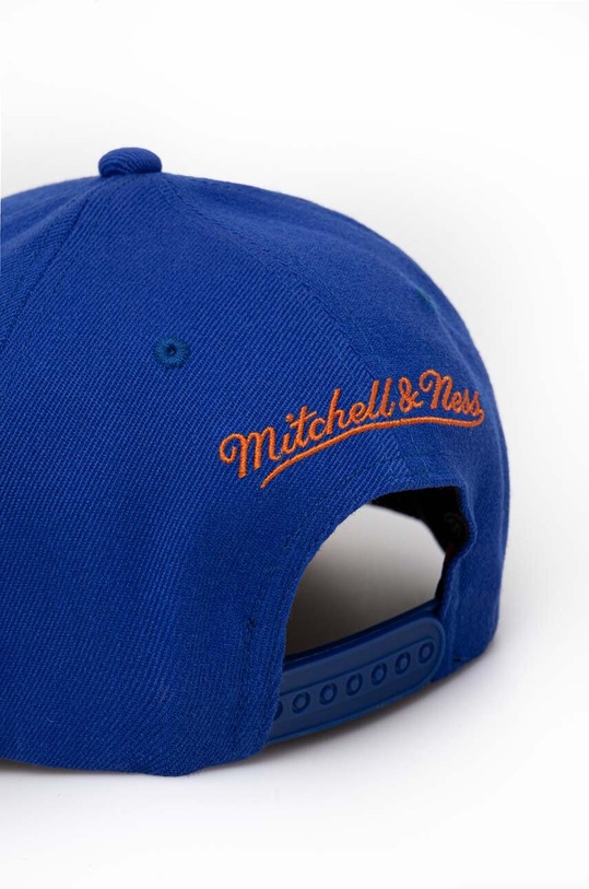 Akcesoria Mitchell&Ness czapka z daszkiem z domieszką wełny New York Knicks HHSS3265.NYKYYPPPRYO niebieski