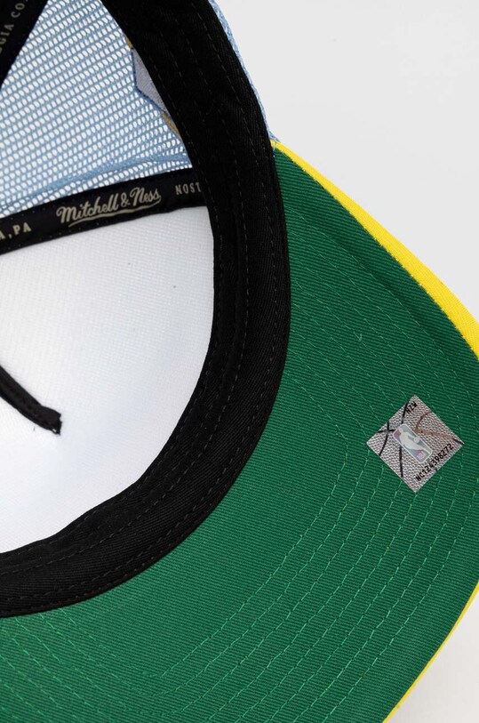 Шапка с козирка Mitchell&Ness Denver Nuggets бял HHSS5140.DNUYYPPPWHB